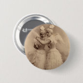 Badge Rond 5 Cm Anges victoriens (Devant & derrière)