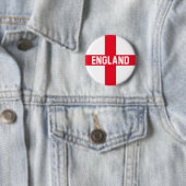 Badge Rond 5 Cm Angleterre (En situation)
