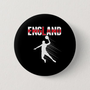 Badge Rond 5 Cm Angleterre Fans Skett Jersey Fier Anglais Sport Su