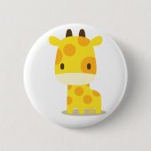 Badge Rond 5 Cm animal giraffe : pins (Devant)