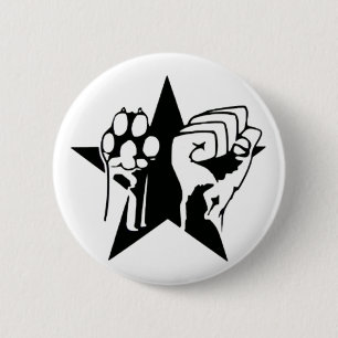 Badge Rond 5 Cm Animal Liberation Button