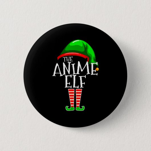 Badge Rond 5 Cm Anime Elf Group Matching Family Christmas Gift Hol (Devant)