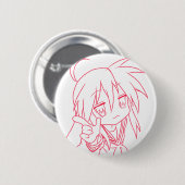 Badge Rond 5 Cm Anime étoile couleur rouge (Devant & derrière)