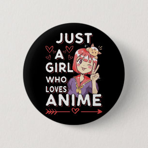 Badge Rond 5 Cm Anime Fan Girl Otaku Japanese Manga Lover