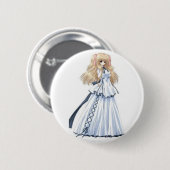 Badge Rond 5 Cm anime-fille (Devant & derrière)