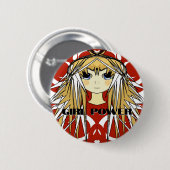 Badge Rond 5 Cm Anime Girls (Devant & derrière)