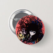 Badge Rond 5 Cm Anime Peace Grunge (Devant & derrière)
