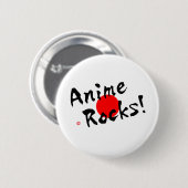 Badge Rond 5 Cm Anime Rocks ! (Devant & derrière)