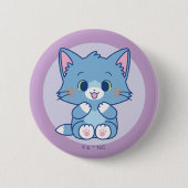 Badge Rond 5 Cm Anime Tom et Jerry - Tom (Devant)