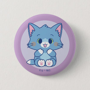 Badge Rond 5 Cm Anime Tom et Jerry - Tom