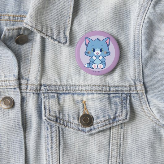 Badge Rond 5 Cm Anime Tom et Jerry - Tom (En situation)
