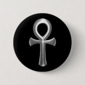 Badge Rond 5 Cm Ankh (Devant)