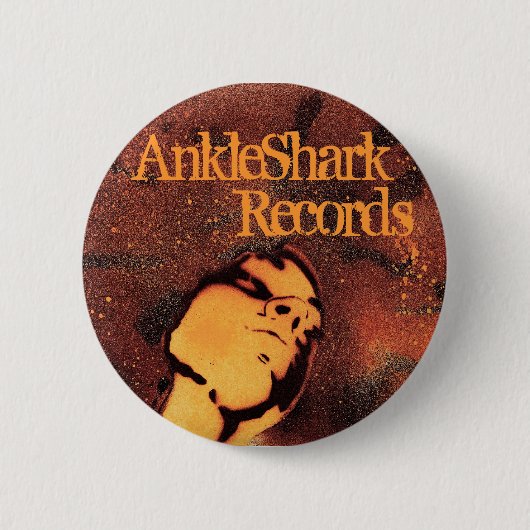 Badge Rond 5 Cm AnkleShark rétro (Devant)