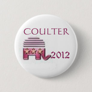 Badge Rond 5 Cm Ann Coulter 2012