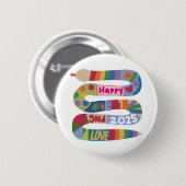 Badge Rond 5 Cm Année du serpent 2025 (Devant & derrière)