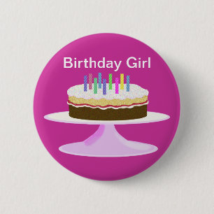 Badge Rond 5 Cm Anniversaire