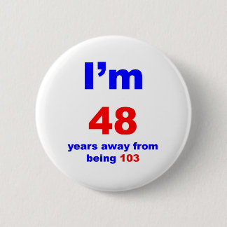 Badge Rond 5 Cm Anniversaire 55