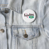 Badge Rond 5 Cm Anniversaire 65 ans (En situation)