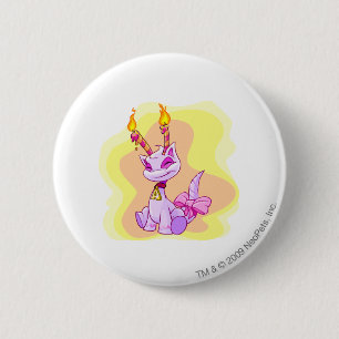Badge Rond 5 Cm Anniversaire Aisha