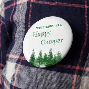 Badge Rond 5 Cm Anniversaire des bois