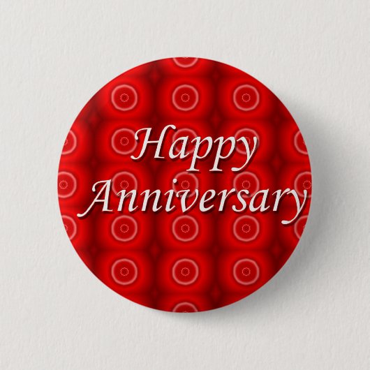 Badge Rond 5 Cm Anniversaire heureux (Devant)