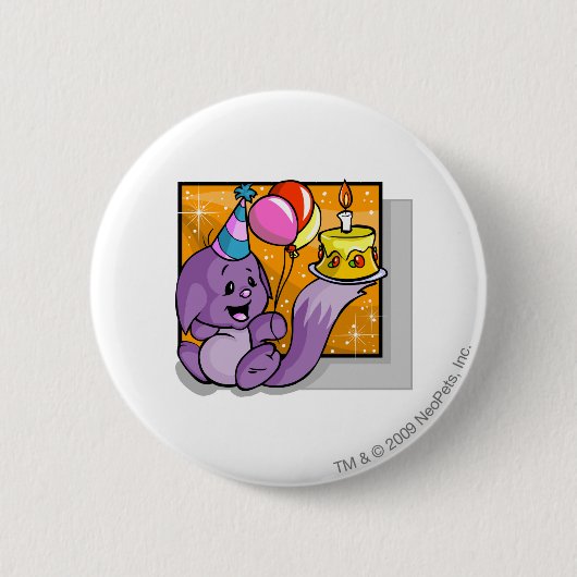 Badge Rond 5 Cm Anniversaire Kacheek (Devant)