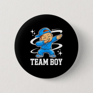 Badge Rond 5 Cm Annonce de bébé pour la fête de révélation du sexe