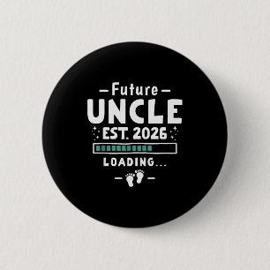 Badge Rond 5 Cm Annonce de grossesse de frère à oncle - Futur oncl