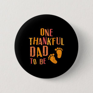 Badge Rond 5 Cm Annonce de grossesse pour papa à remercier pour Th