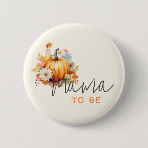 Badge Rond 5 Cm Annonce de grossesse Pumpkin Cutie