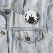 Badge Rond 5 Cm Anonyme (En situation)