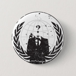 Badge Rond 5 Cm Anonyme
