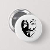 Badge Rond 5 Cm Anonymous (Devant & derrière)