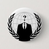 Badge Rond 5 Cm Anonymous (Devant)