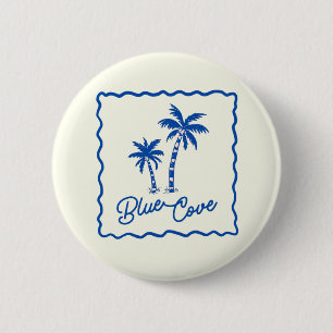 Badge Rond 5 Cm Anse Bleue