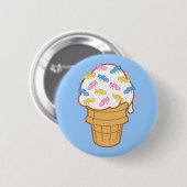 Badge Rond 5 Cm Ant Ice (Devant & derrière)