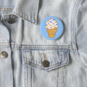 Badge Rond 5 Cm Ant Ice (En situation)