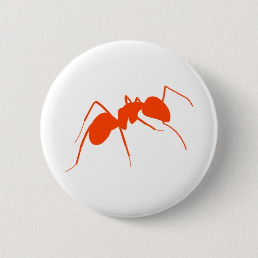 Badge Rond 5 Cm Ant orange (Devant)