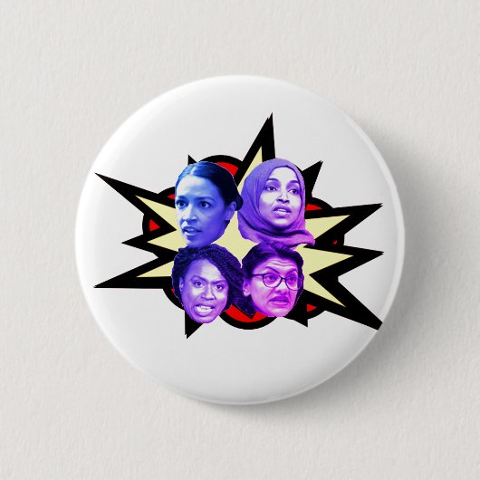 Badge Rond 5 Cm Antfasciste Toutes les étoiles (Devant)
