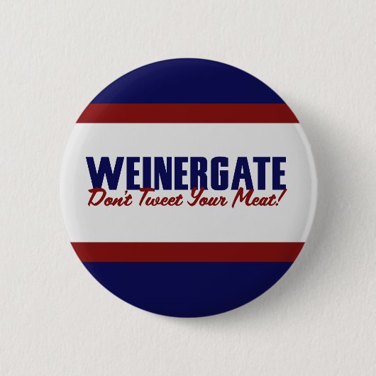 Badge Rond 5 Cm Anthony Weiner (Devant)