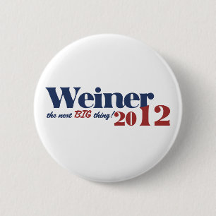 Badge Rond 5 Cm Anthony Weiner