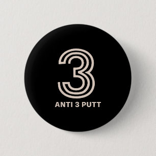 Badge Rond 5 Cm Anti 3 Putts