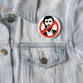 Badge Rond 5 Cm Anti-Ahmadinejad (En situation)