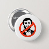 BADGE ROND 5 CM ANTI-AHMADINEJAD (Devant & derrière)