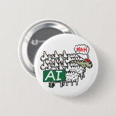 Badge Rond 5 Cm Anti AI (Devant & derrière)