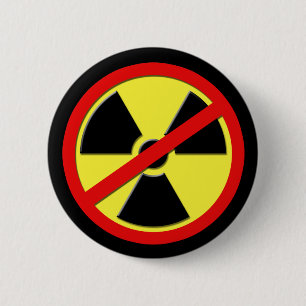 Badge Rond 5 Cm Anti armes nucléaires