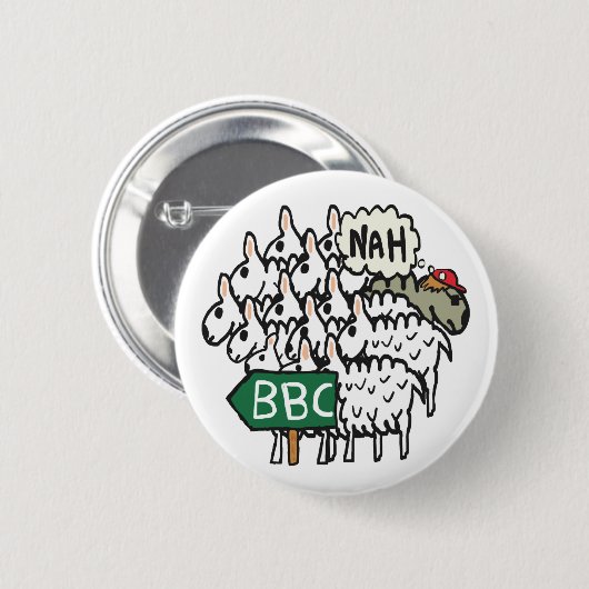 Badge Rond 5 Cm Anti BBC (Devant & derrière)