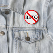 Badge Rond 5 Cm Anti Beto O'Rourke (En situation)