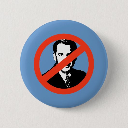 Badge Rond 5 Cm ANTI-BOEHNER : Anti-John Boehner (Devant)