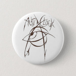 Badge Rond 5 Cm Anti bouton d'horloge